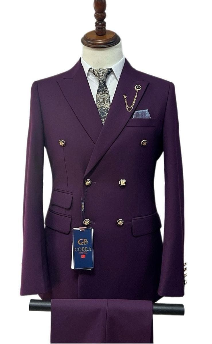 Double breasts multiple buttons 2 slits — Royal Threads Enterprise, Kericho